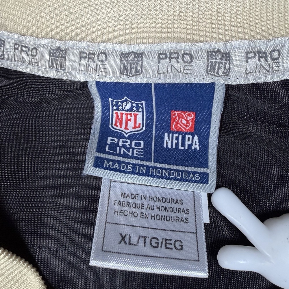 NFL Pro Line New Orleans Saints Jersey Men's Size XL Black #13 - Picture 6 of 10